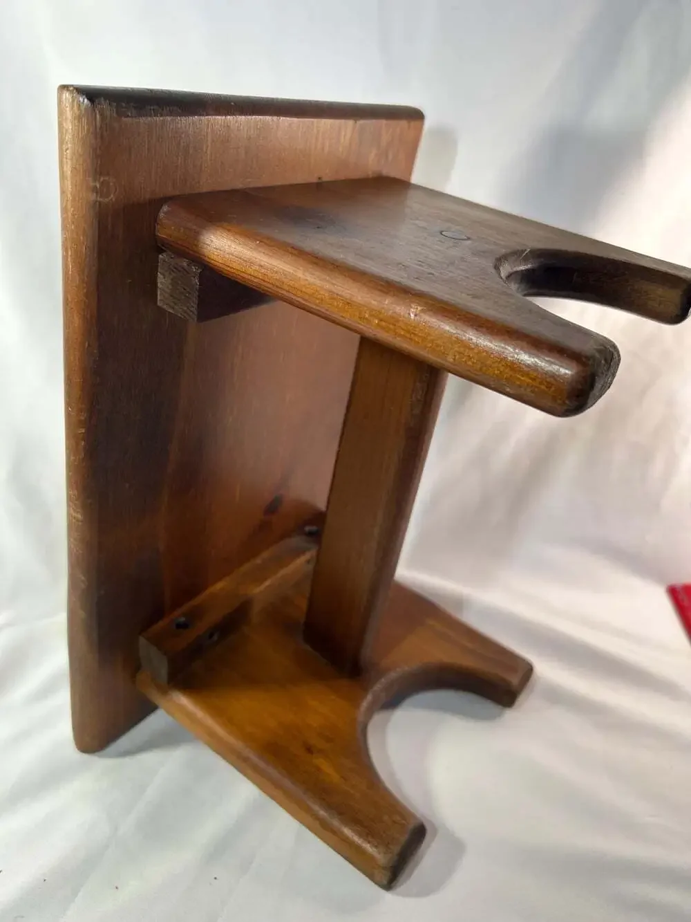 Vintage 50’s Pine Step Stool with adorable poem”This little stool is mine. I use